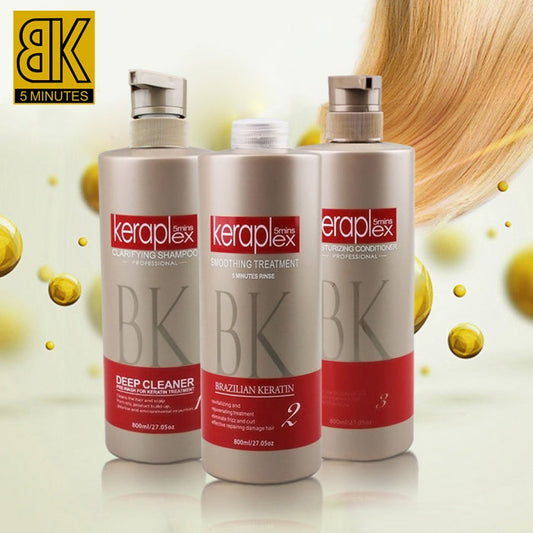 BK Keratin Hair Treatment (800ml x 3)