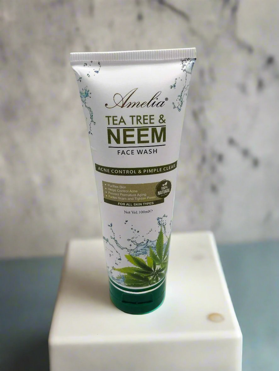 Amelia Tea Tree And Neem Face Wash (100ml)