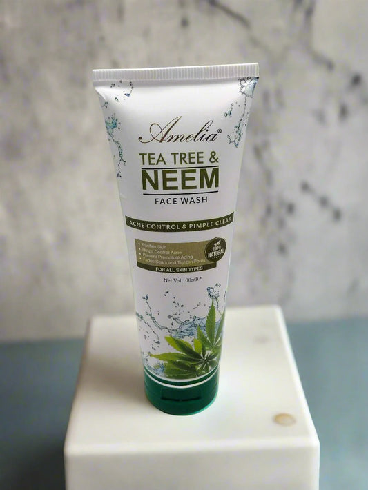 Amelia Tea Tree And Neem Face Wash (100ml)