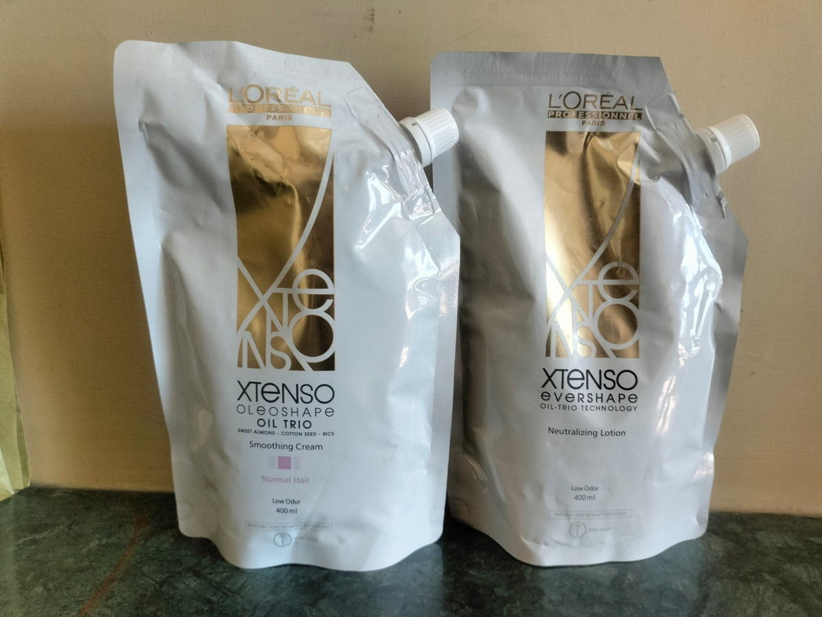 L'Oreal Xtenso Smoothing Normal Hair Cream + Neutralizing Cream