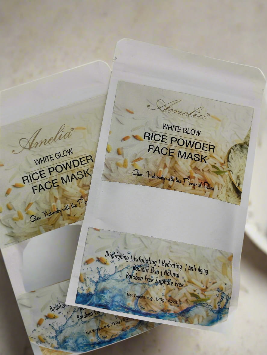 Amelia Rice Glow Powdered Face Mask