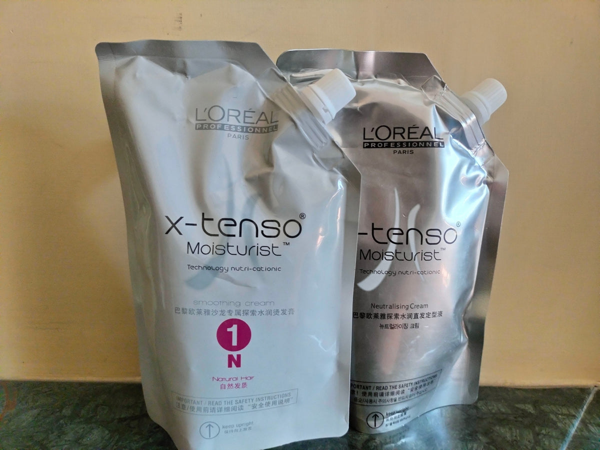 L'Oreal Xtenso Smoothing Normal Hair Cream + Neutralizing Cream