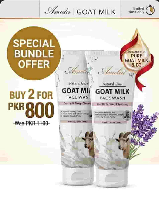 Amelia Goat Milk Face Wash (100ml)